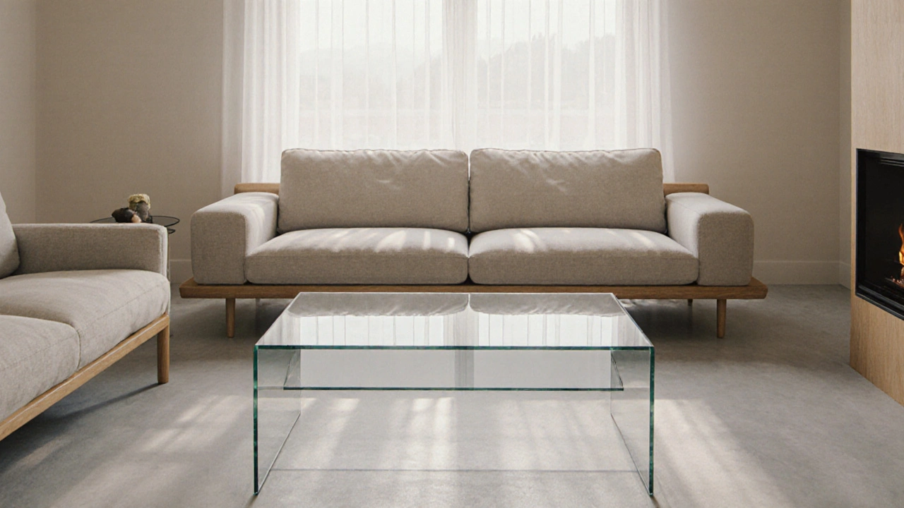 Optimale Couchtisch Größe bestimmen - Tipps für Glas Couchtische