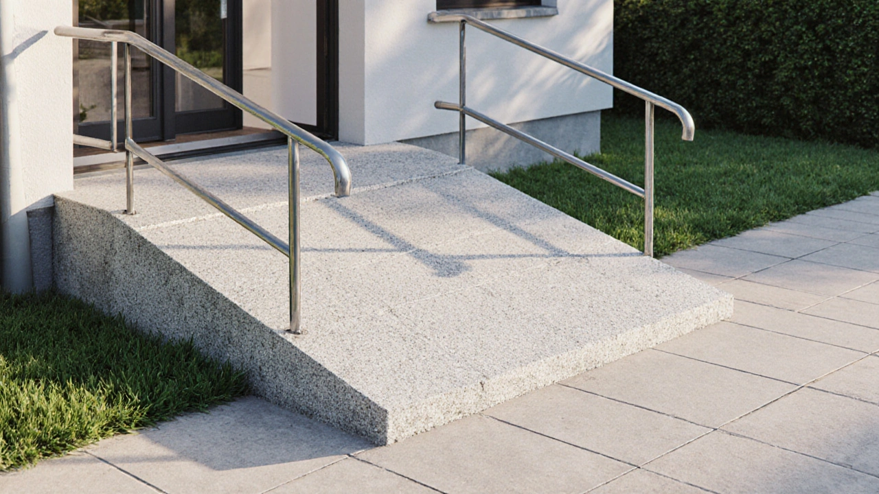 Rampen einbauen: So planen Sie Steigung und Material am Hauseingang richtig