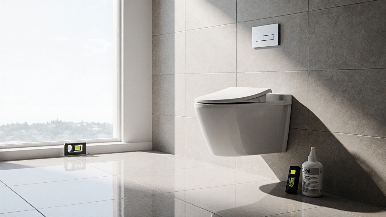 WC-Installation im Badezimmer: Vorwand, Hänge-WC und Spülkasten - Schritt für Schritt erklärt