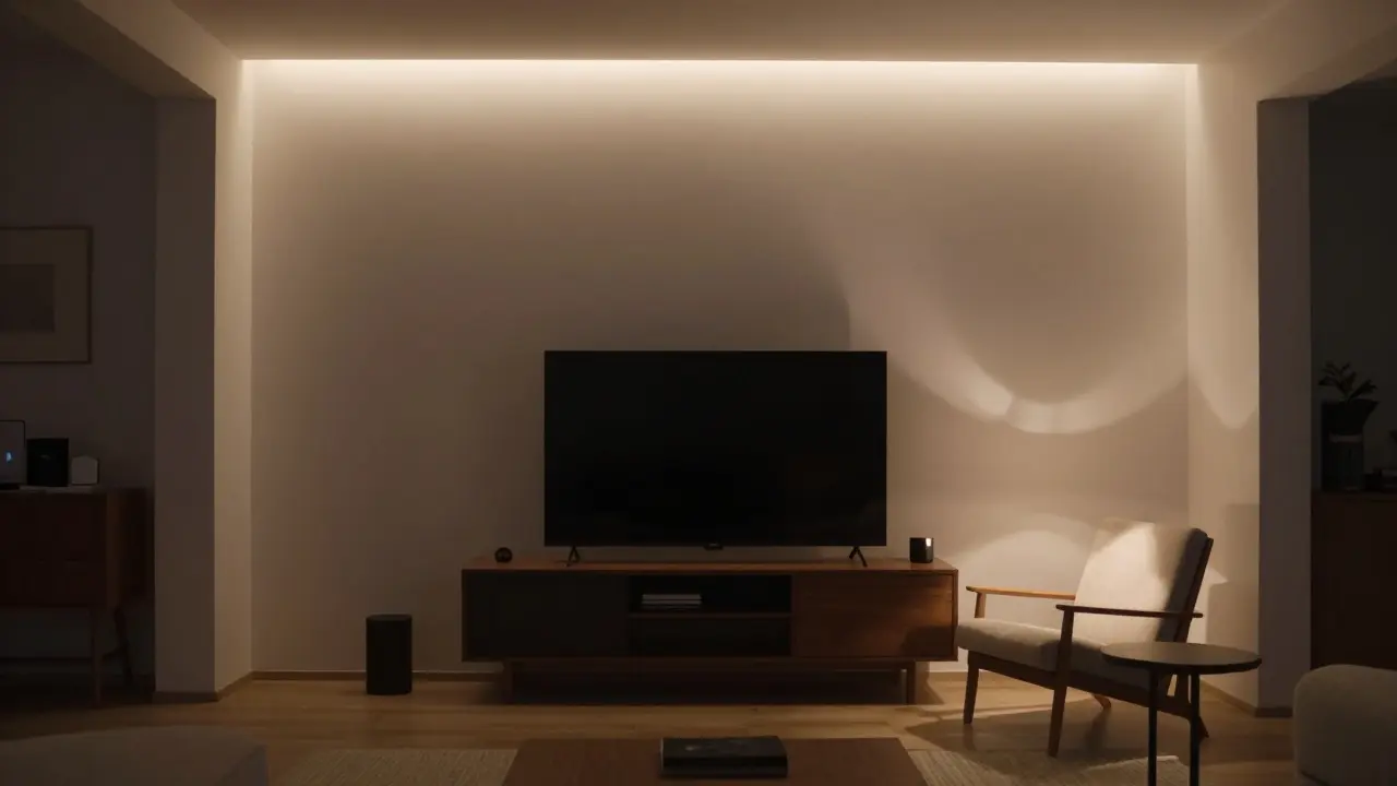 Beleuchtungskonzept fürs Wohnzimmer: Indirektes Licht, Spots und Dimmer perfekt kombinieren