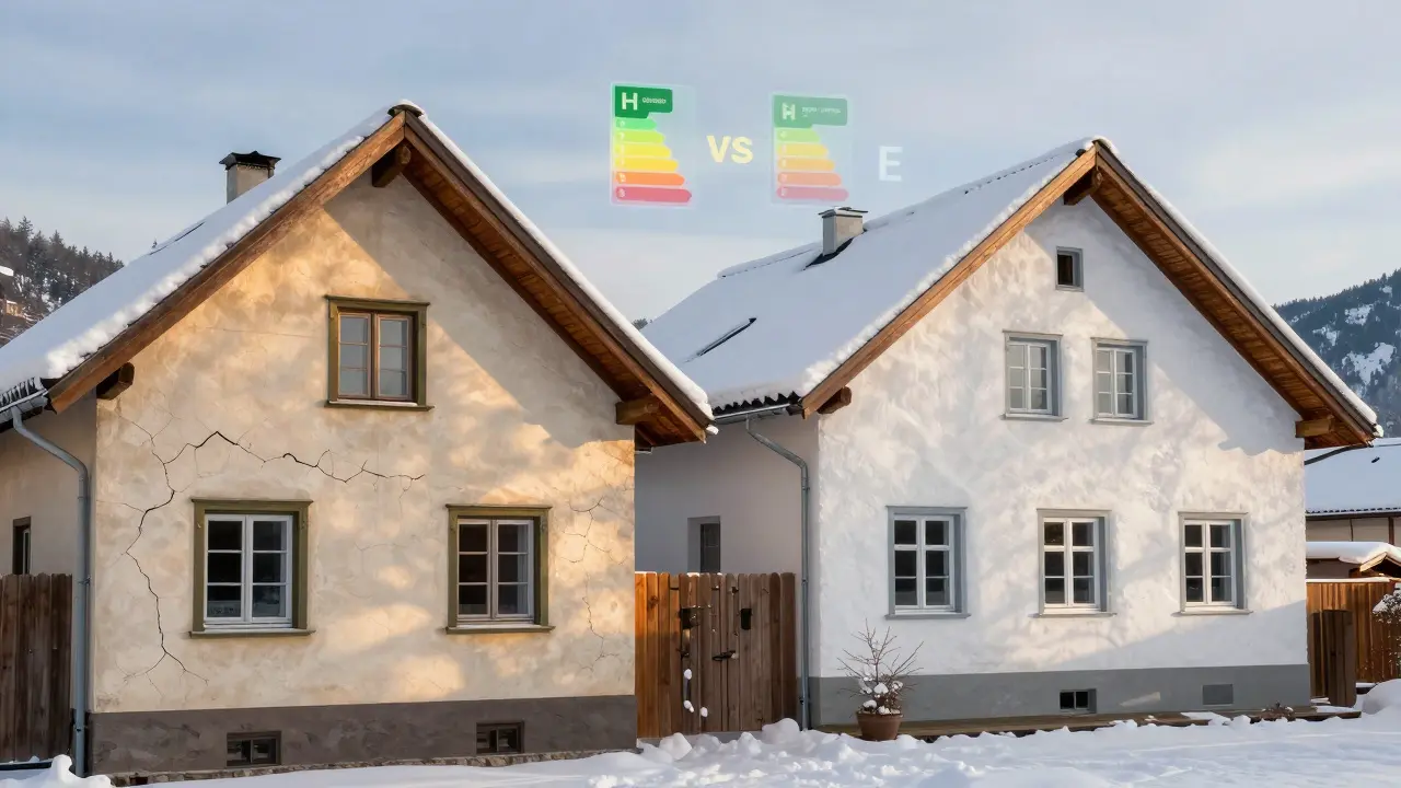 Energieausweis und Effizienzklasse: Wie Sanierung den Wert Ihres Hauses steigert