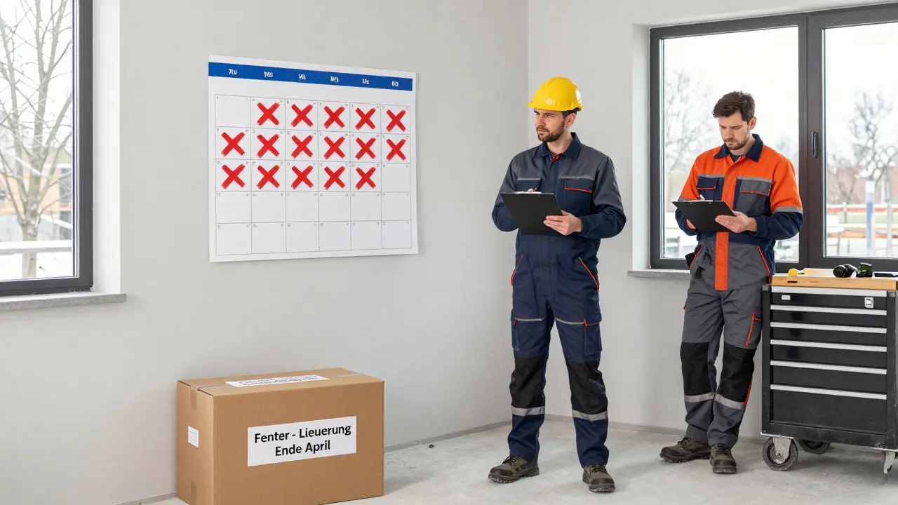 Materialverfügbarkeit und Lieferzeiten: So sichern Sie Ihre Renovierungstermine ab