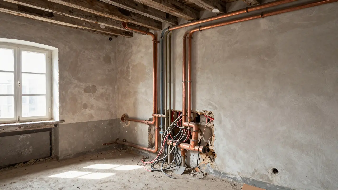 Haustechnik modernisieren: Elektro, Heizung und Wasserleitungen effizient erneuern