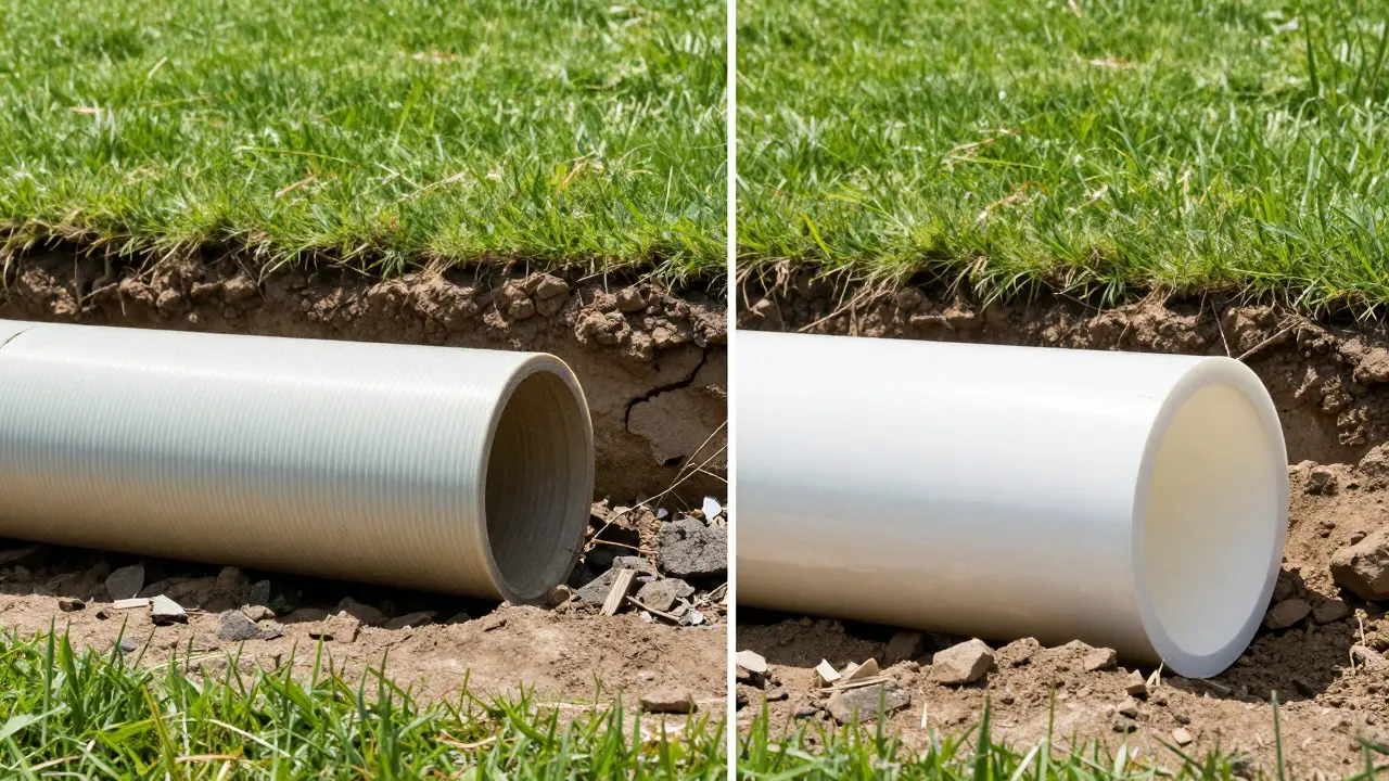 Grabenlose Rohrsanierung unter intaktem Gartenrasen
