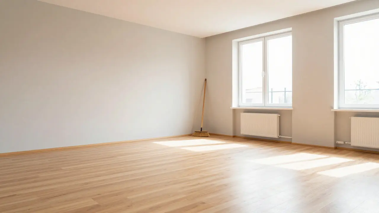 Helle, besenreine Wohnung nach Auszug ohne Renovierungsstress