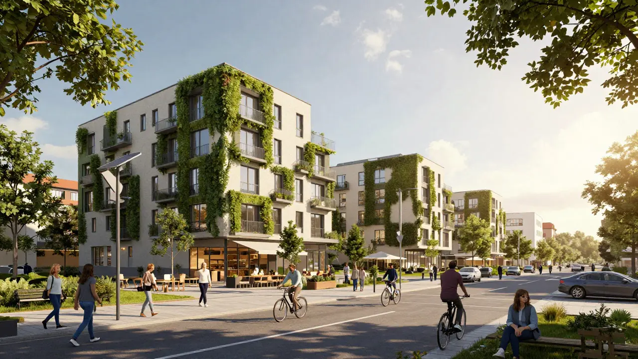 Nachhaltige Quartiersentwicklung: So steigen Immobilienwerte durch ESG und Nutzungsmischung