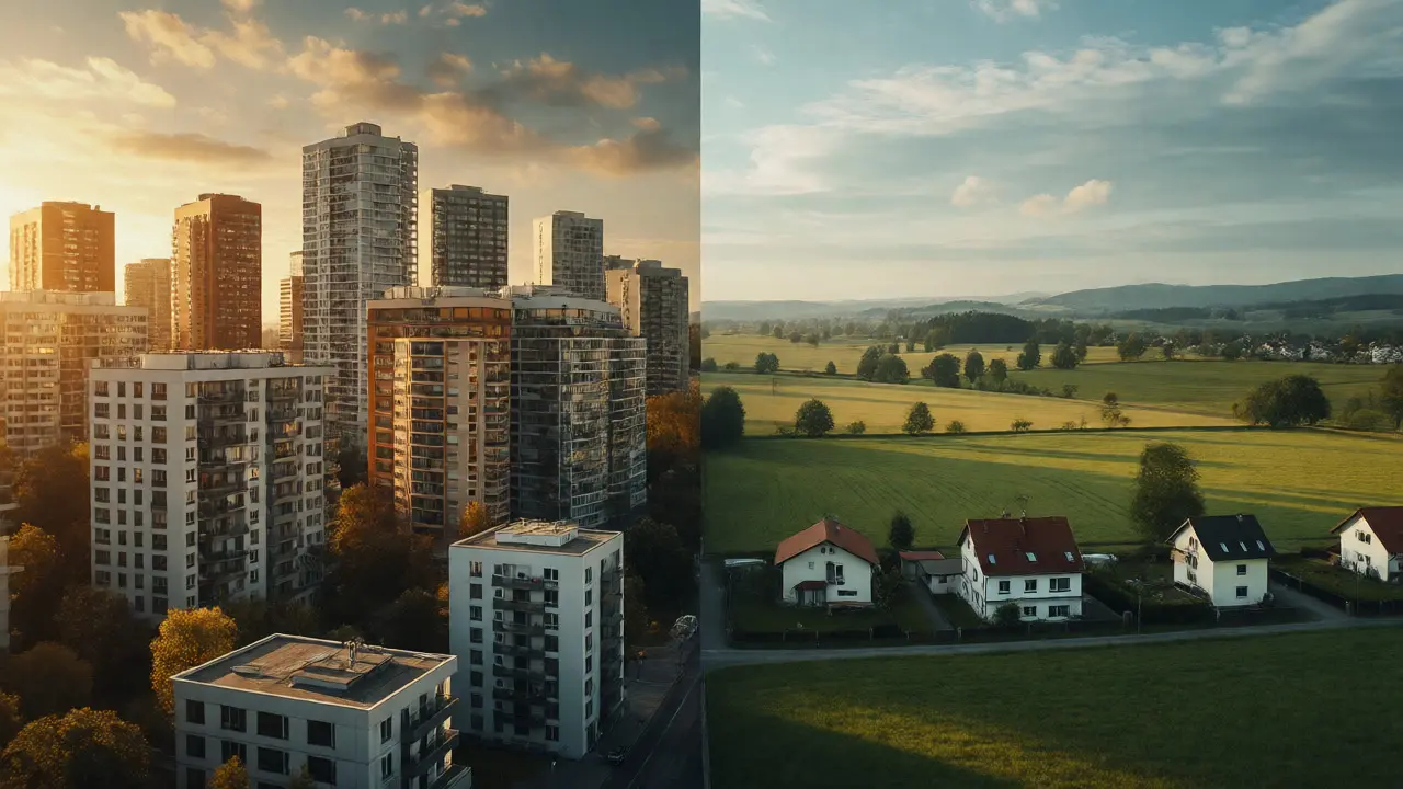 Immobilienmarkt 2025: Warum die Stadt-Land-Schere weiter auseinandergeht