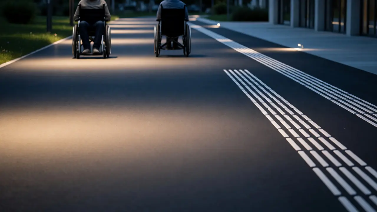 Barrierearme Außenanlagen gestalten: Wege, Beleuchtung und Handläufe im Detail